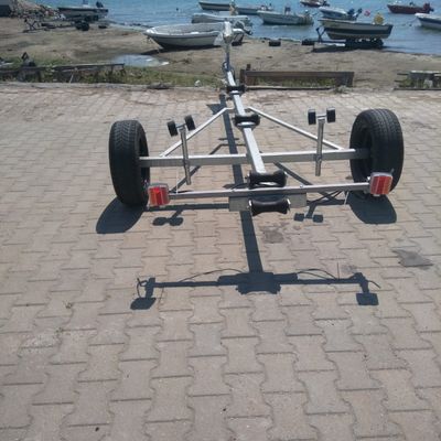 Elektrik  Tesisatlı At Çek Römorku - 1