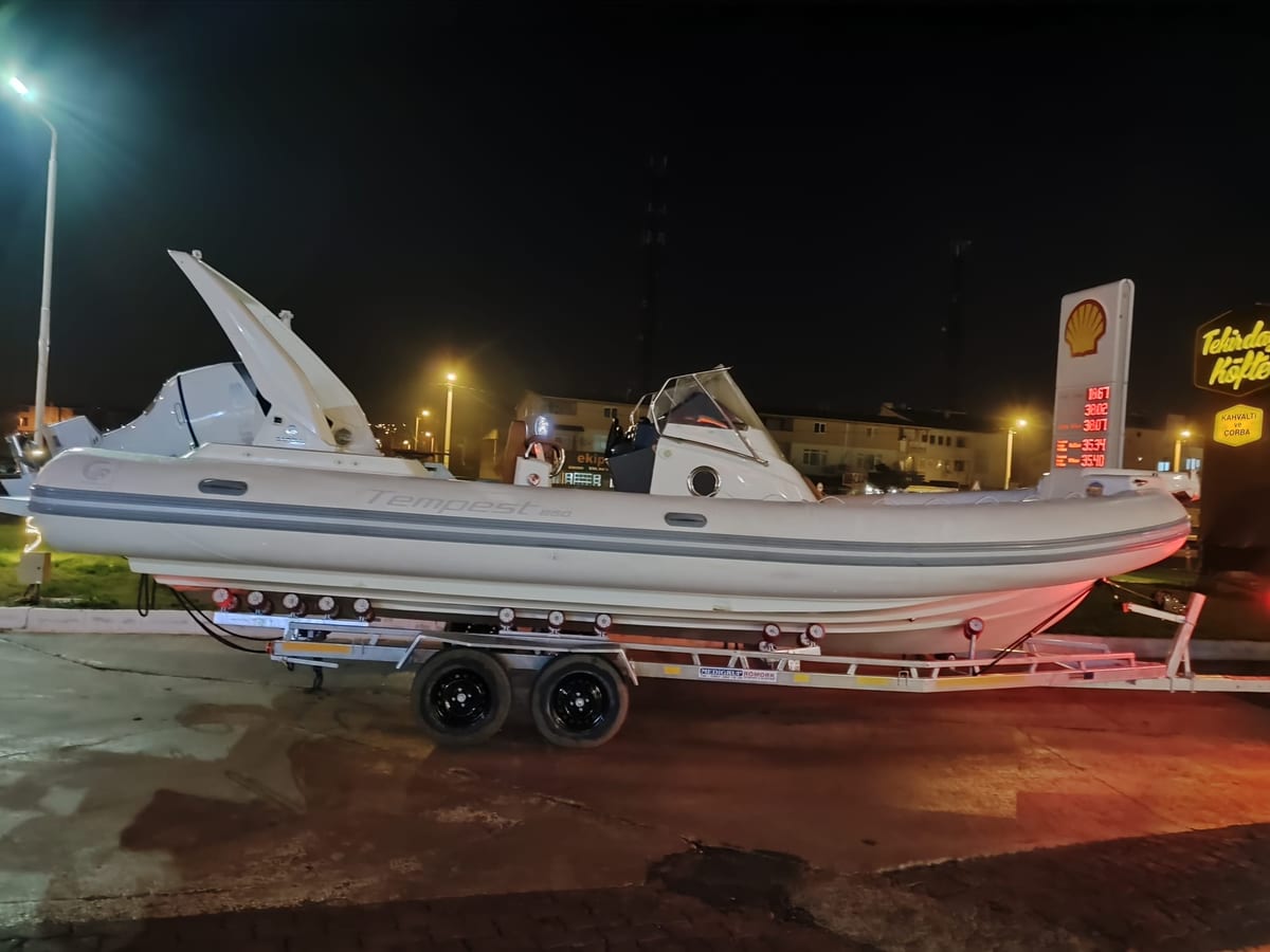 Tekne ve Bot Taşıma Römorku (Roller)