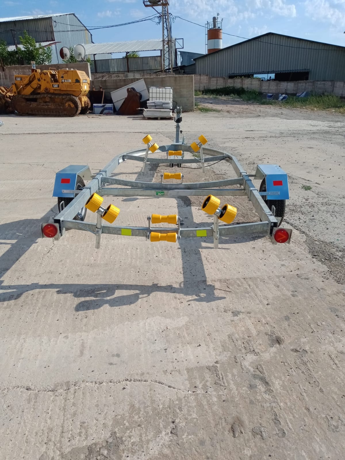 Büyük Tekne Taşıma Römorku