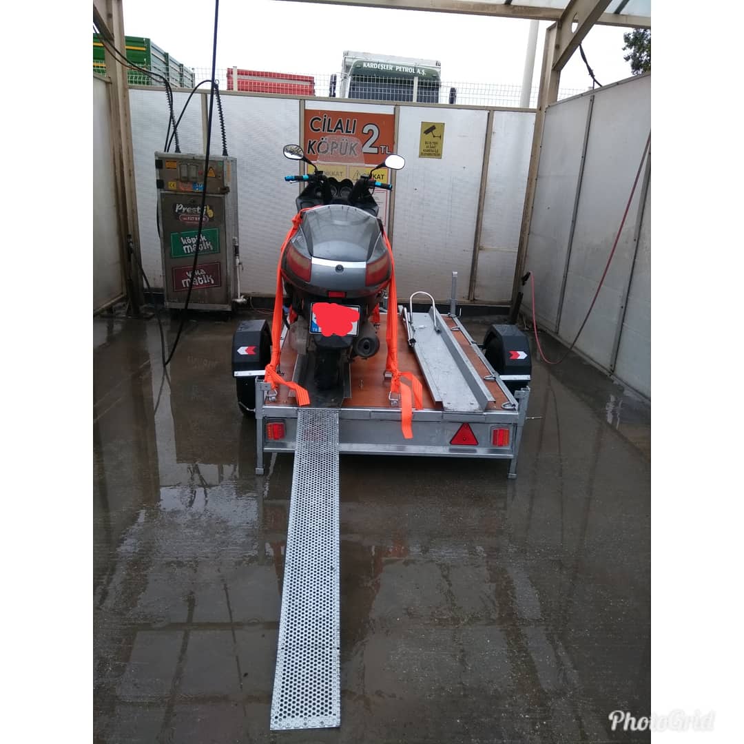 Motosiklet Taşıma Römorku