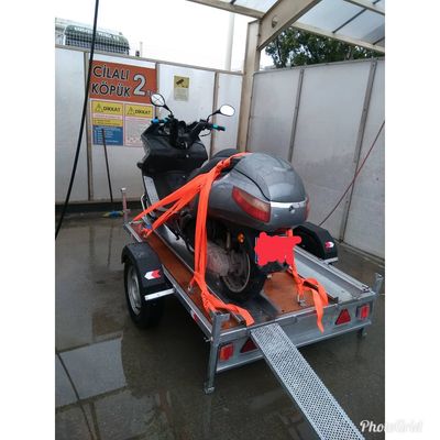 Motosiklet Taşıma Römorku - 2