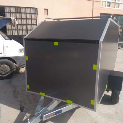 Off Road Kapalı Kamp Römorku